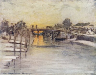 Sobre el puente de Mortimer Ludington Menpes